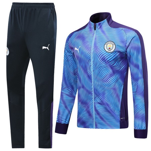 Futbol Chandal Manchester City 2019-2020 Purpura Azul